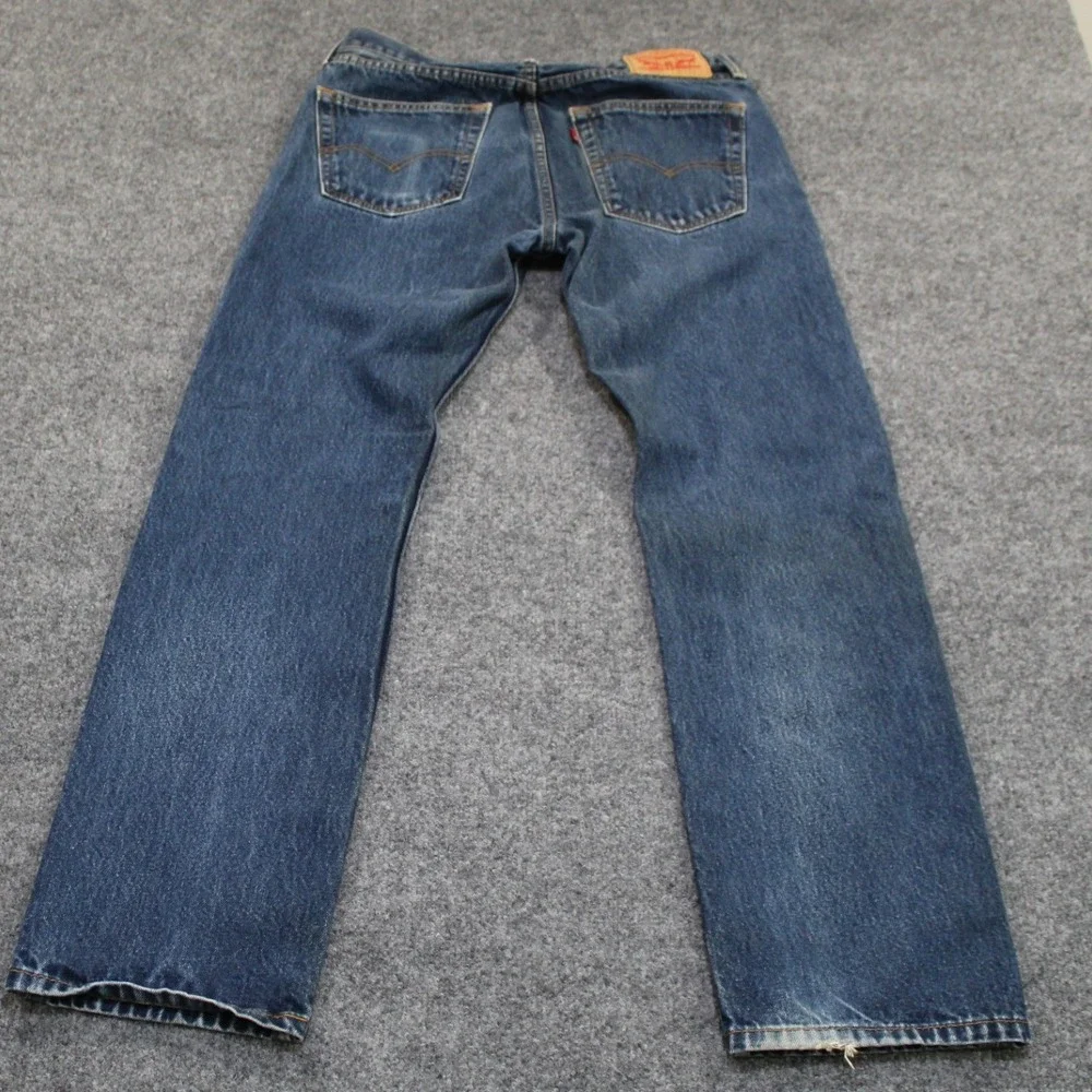 Levi's 505 Regular Fit Jeans W33 L32 Blue‎ Denim Pants